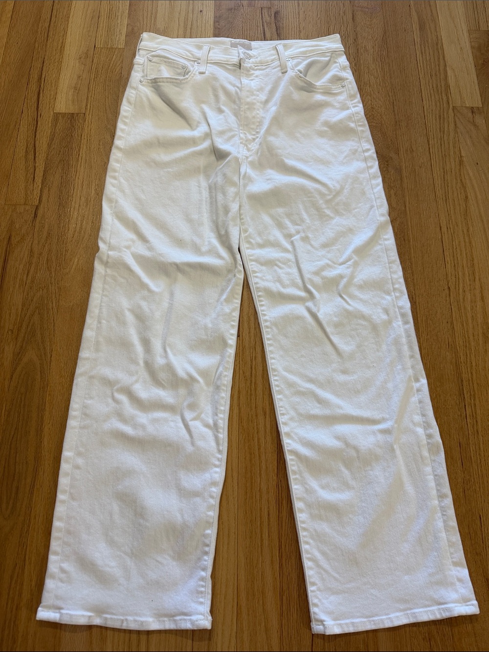 Mother The Rambler Zip Ankle Jeans Fairest of Them All Size 30